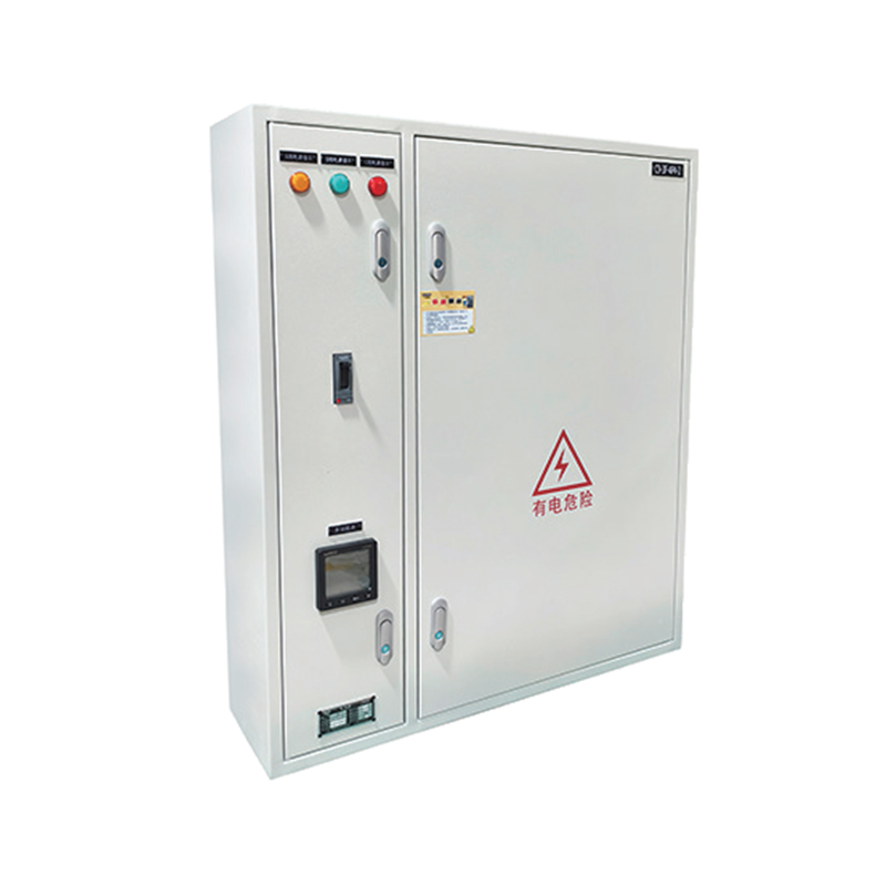 How does the XM Distribution Box integrate complex control logic, such as star-delta starting and variable frequency starting for fans and pumps?